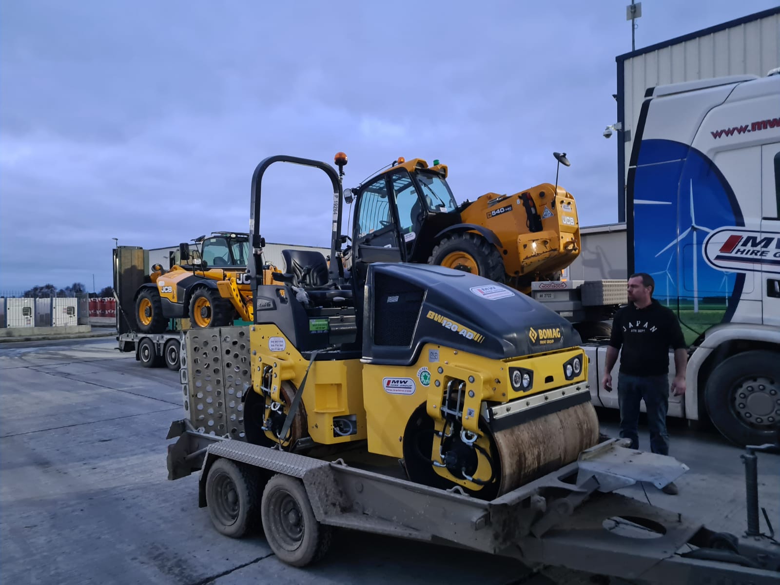 DEMO 120 Bomag...SOLD...Customer collecting